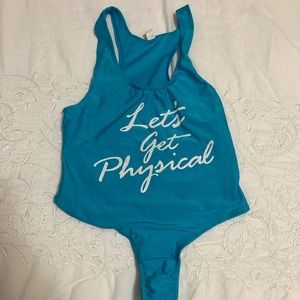 “Let’s Get Physical” Leotard